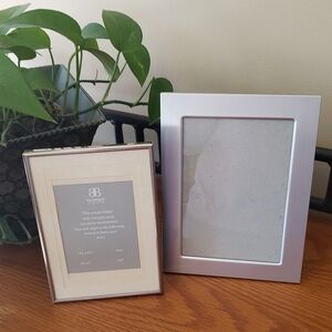 Vtg Burnes Of Boston  Silver Picture Frame - Set Of 2
